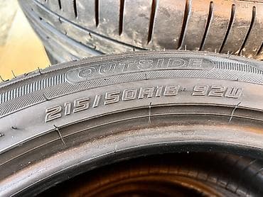 стропа паук: Шины 215 / 50 / R 18, Лето, Б/у, Комплект, Falken — 3