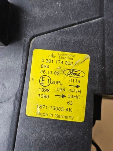 купить передний бампер на форд мондео 3: Алдыңкы оң фара Ford 2003 г., Колдонулган, Оригинал, Германия — 10