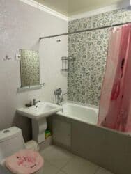 сдаю квартиру 2 к студ центр новый ремонт в квартире имеется все необходимое район панфиловабоконбаева: 2 комнаты, Собственник, Без подселения, С мебелью полностью — 9