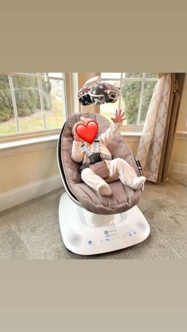 Продаю Mamaroo 4 moms,покупали за 38000,отдам за 25000с Малыш