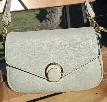 ❗АКЦИЯ❗ ✨ЖЕНСКАЯ СУМКА✨ 🤍 Цвет: светло-серый (айвори) Материал: кожа