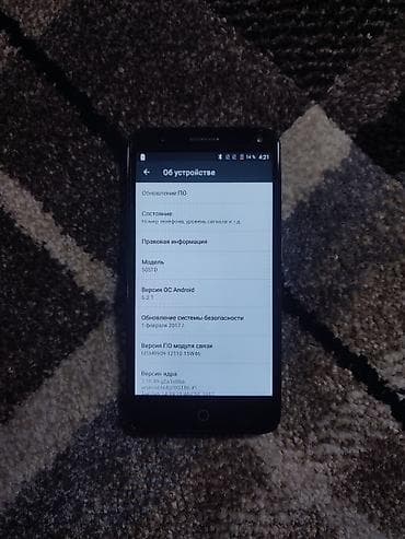 alcatel y580: Alcatel Pop 4 (Серый) Телефон компактный, удобно лежит в руке — 5