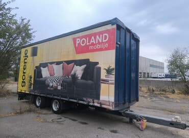 шина матис: Прицеп, Special trailer, Шторный — 1