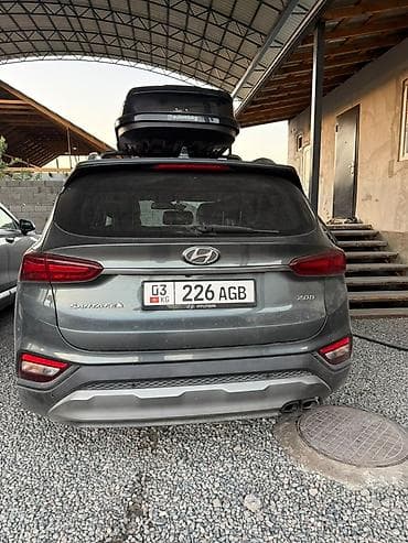 Hyundai Santa Fe: 2019 г., 2 л, Автомат, Кроссовер — 3