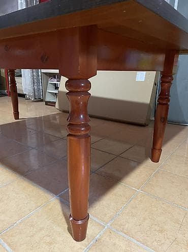 Мебельные гарнитуры: Стол для зала, Б/у, Не раскладной, Прямоугольный — 7