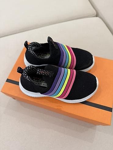 скричеры купить: Детские слипоны Skechers в черном цвете с яркими разноцветными — 2