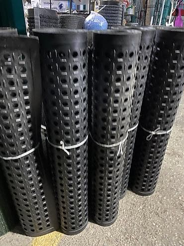 Придверный коврик Новый, Наружный, 90 см * 1 пог. м, Прямоугольный, цвет - Черный