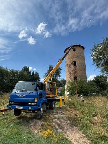 гидравлический домкраты: Кран | Стрела 21 м 5 т | Борт 5000 кг — 1