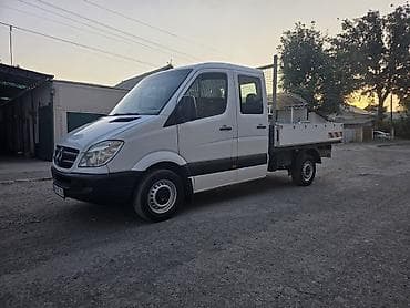 Mercedes-Benz Sprinter (двухрядная кабина) с бортовой платформой at lalafo.kg Mercedes-Benz Sprinter (двухрядная кабина) с бортовой платформой