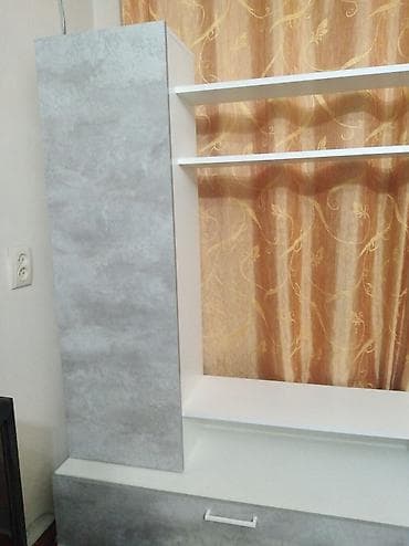 coffee table: Тумба и подставка для телевизора, Новый, Напольная, ЛДСП, Самовывоз, цвет - Белый — 3