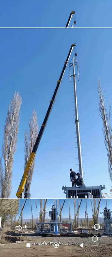 башеный кран: Манипулятор | Стрела 22 м 7 т | Борт 10000 кг — 1