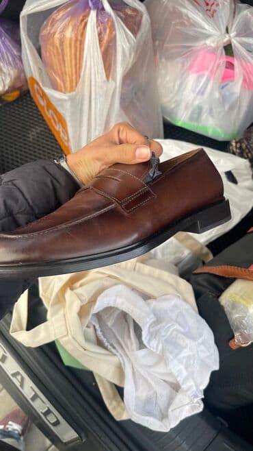 туфли мужские: Туфли мужские новые размер 42 цвет коричневый., ZARA — 2