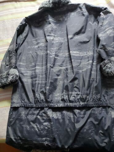 шерстяные кофты женские больших размеров: Пальто Женское импортное тёмно-серого цвета размер 52 очень лёгкое — 4