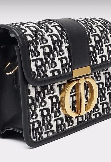 play givenchy: Классическая сумка, Dior, Материал: Комбинированный материал, Застежка на магните, Женские, Новый — 3