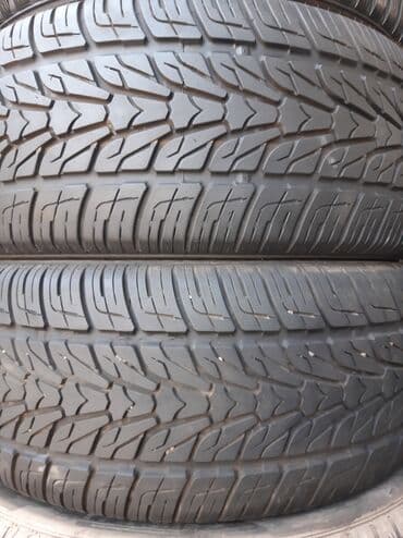 шины на нексия: Шины 255 / 55 / R 18, Лето, Б/у, Пара, Корея, Nexen — 1