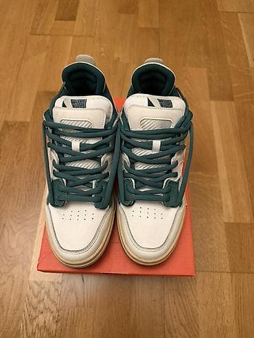 Новые Кроссовки Li-Ning Wave, низкий силуэт. - Верх: натуральная кожа