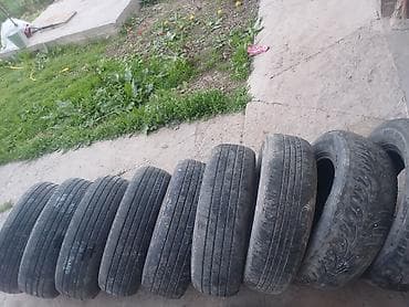 Лот автомобильных шин (летние и всесезонные), разный остаток