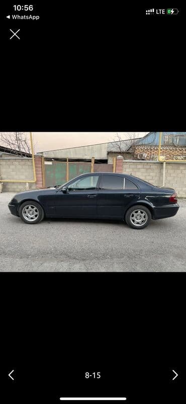 купить печку в машину от прикуривателя: Mercedes-Benz E-Class: 2002 г., 2.2 л, Автомат, Дизель, Седан — 5