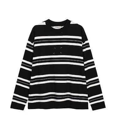 maison margiela: Лонгслив от Maison Margiela 46 размер, оверсайз, материал тонкий — 1