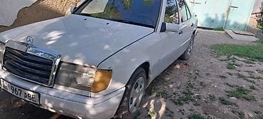 w210 2 2: Mercedes-Benz E-Class (W124), седан, белый цвет. Основные — 3