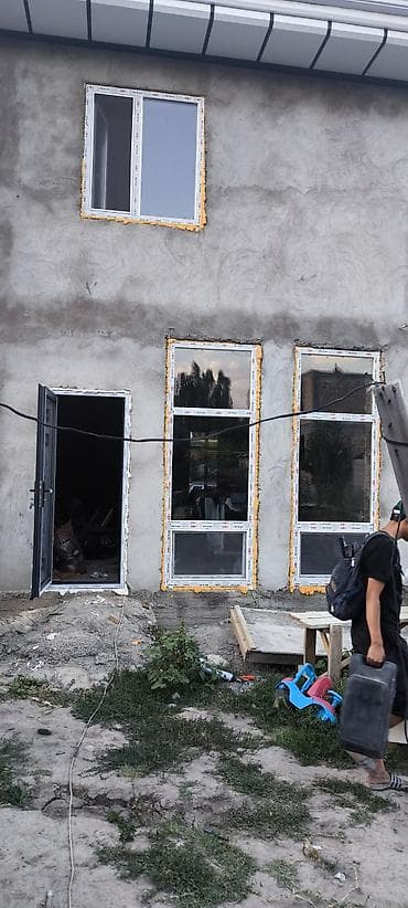 eps блок: Пластиковая дверь-окно (балконный блок) с остеклением - Конструкция — 4