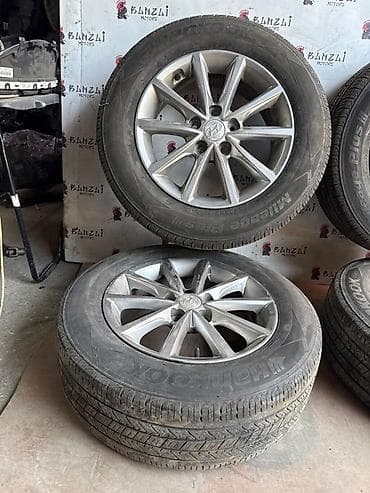 hyundai 55: Колеса в сборе 205 / 65 / R 16, Лето, Б/у, Комплект, Легковые, Литые, отверстий - 5 — 3