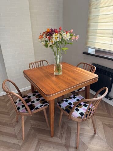 столы кухонные бу: Кухонный гарнитур, Б/у, Дерево, Платная доставка, Самовывоз — 4