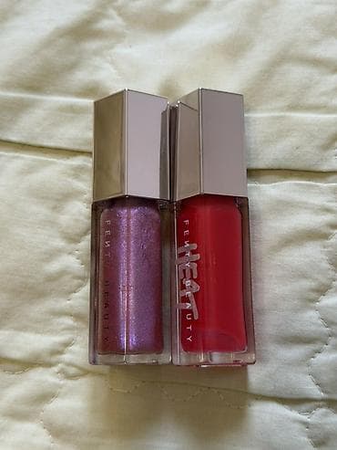 Косметика: Набор бьюти-продуктов Fenty: 1) Блески для губ Fenty Beauty (2 шт.) - — 1