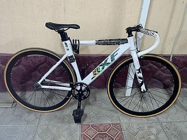 tsunami fixed gear: Шоссейный велосипед, Рама M (156 - 178 см), Б/у — 2