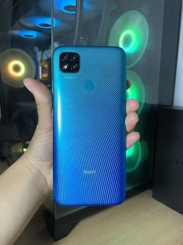 nokia 63: Redmi, Redmi 9C, Б/у, 64 ГБ, цвет - Голубой — 1