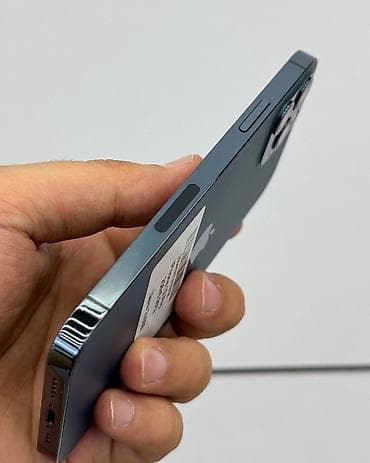 Мобильные телефоны и аксессуары: IPhone 12 Pro, Б/у, 256 ГБ, Pacific Blue, Защитное стекло, Чехол, В рассрочку, 90 % — 5
