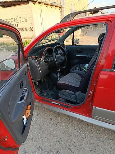 2107 газ: Daewoo Matiz: 2009 г., 1 л, Кол менен иштөөчү, Бензин, Хетчбек — 3