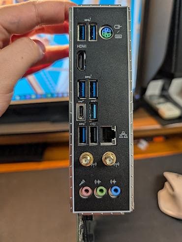 hdmi: Материнская плата для ПК, Б/у, ASRock, LGA1700, ATX — 3