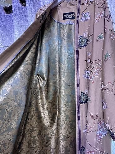 шорты бокс: Длинный восточный халат/чапан MEROS. - Цвет: теплый — 2