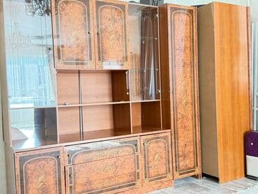 ретро шкафы: Гарнитур для зала, Тумба под ТВ, ДСП, цвет - Коричневый — 1