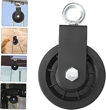 ролика: Роликовый блок (полиспаст) с проушиной - Компактный однорольный блок — 1