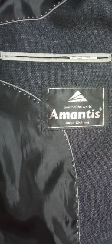 second hend: Продаю мужской костюм одевали пару раз, размер 48-52,состояние — 3