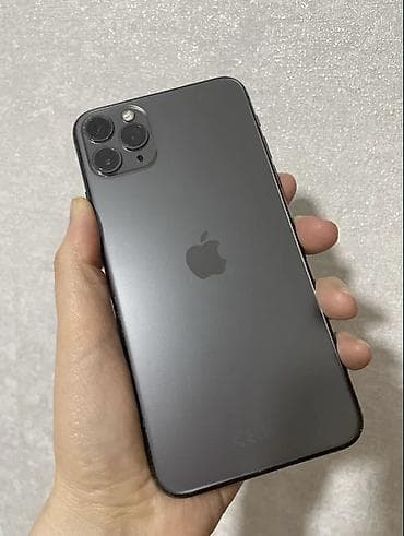 IPhone 11 Pro, Б/у, 256 ГБ, Midnight, Защитное стекло, Чехол, 73 % — 2