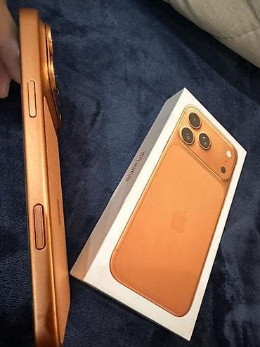 Poco: IPhone 17 Pro Max, 1 ТБ, Ток сары, Куту, 100 % — 5