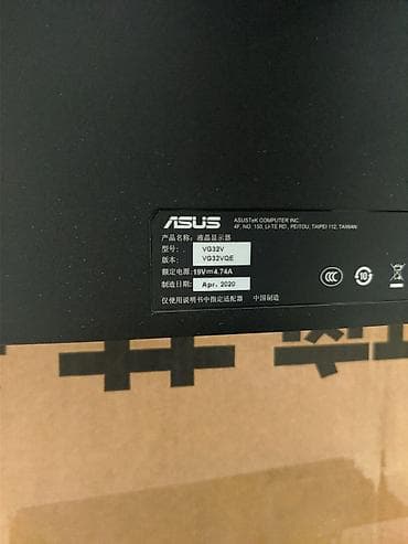 xiaomi mi notebook: Монитор, Asus, Б/у, 31" - 32" — 3