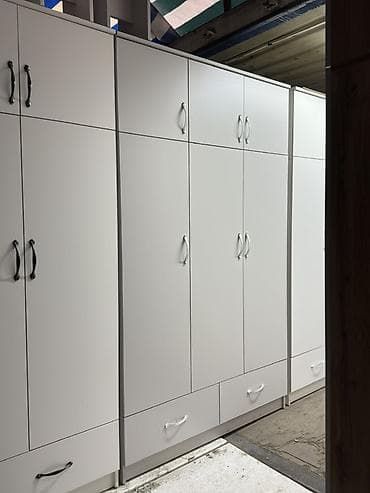 гардеробные системы: Шифоньер, шкаф для одежды, Новый, Прямой, ЛДСП — 5