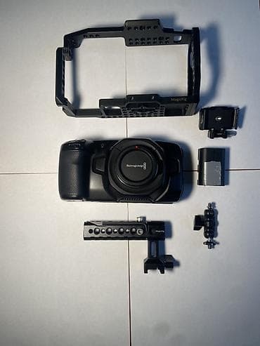 sony a7s3: Blackmagic Pocket Cinema Camera 4K + аксессуары Кинокамера формата — 4