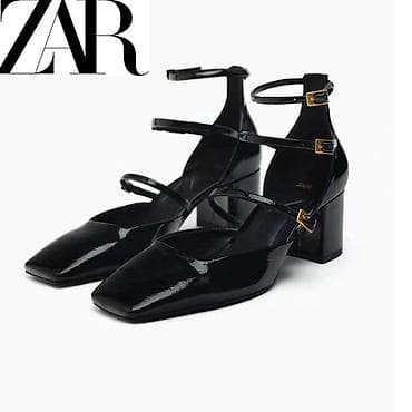 Туфли: Туфли, 38, Zara, Новый, цвет - Черный, Самовывоз, Платная доставка — 2