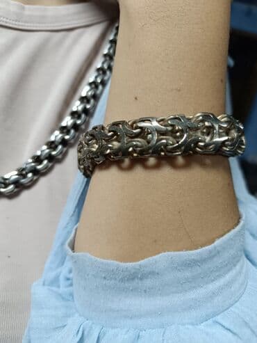 свадебные платья в бишкеке фото и цены: Массивная цепочка в византийском плетении,, ручная работа,выполненная — 2