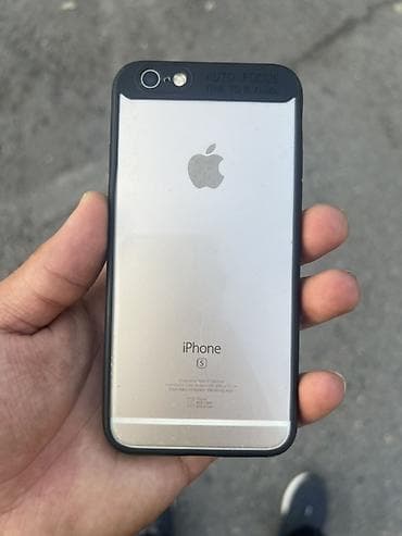 IPhone 6s, Колдонулган, 64 ГБ, Күмүш, Каптама, 98 %