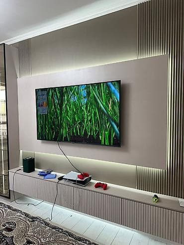 switch lite: Стенка для ТВ и корпусная мебель на заказ - Декоративная ТВ-зона с — 3