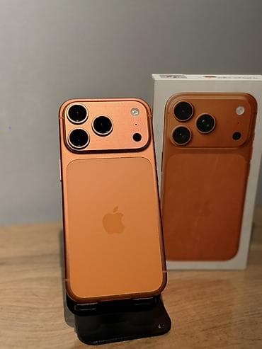 IPhone 17 Pro, Б/у, 256 ГБ, Оранжевый, Коробка