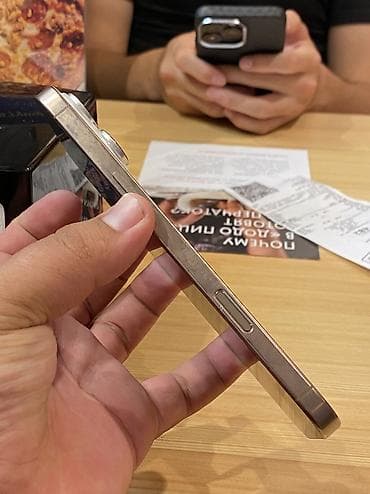 Техника и электроника: IPhone 16 Pro Max, 256 Гб акб 90 439 циклов заряда Менялся только — 6