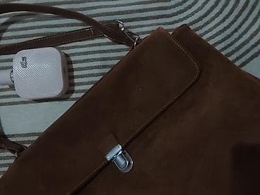 samsung a6plus: Классическая сумка, Материал: Замша, Регулируемый ремень, Женские, Новый — 10