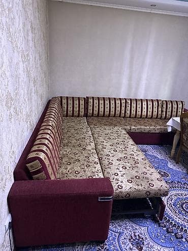 уголки метал: Угловой диван, C подушками — 8